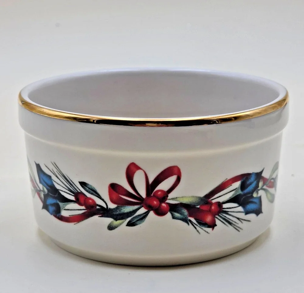 Lenox Winter Greetings Cardinal Dip Bowl 4.5